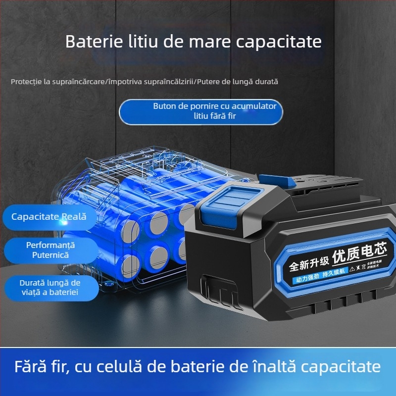 Pistol electric de pulverizare - dezinfectare la înaltă presiune, pulverizator portabil pentru vopsea latex