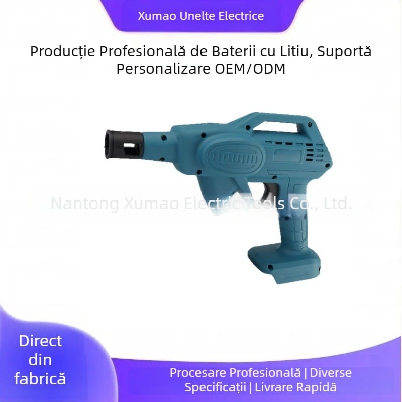Pistol cu apă fără fir, baterie litiu, înaltă presiune, set portabil pentru spălarea mașinii în exterior