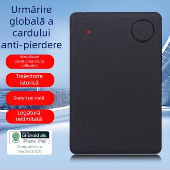 F1 Trackere GPS pentru card — ultra-subțire, 38×34×9 mm, precizie GPS 10 m, IP67 impermeabil, autonomie baterie 180 de zile, antenă încorporată