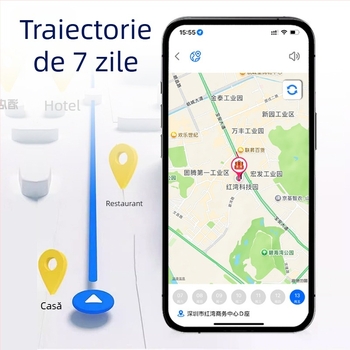 F1 Trackere GPS pentru card — ultra-subțire, 38×34×9 mm, precizie GPS 10 m, IP67 impermeabil, autonomie baterie 180 de zile, antenă încorporată