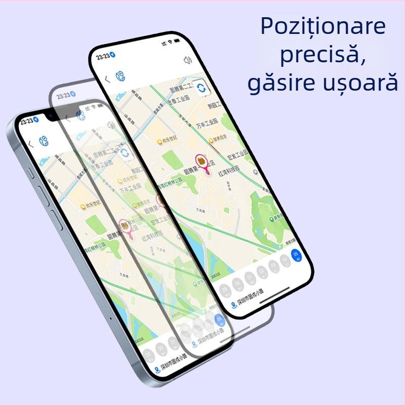 F1 Trackere GPS pentru card — ultra-subțire, 38×34×9 mm, precizie GPS 10 m, IP67 impermeabil, autonomie baterie 180 de zile, antenă încorporată