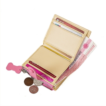 Portofel Dachshund – ușor și subțire, capacitate mare, model Cartoon; material PU, căptușeală din piele artificială, impermeabil, ultra-ușor, primăvara 2025