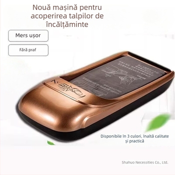 Mașină complet automată pentru acoperitoare de încălțăminte, impermeabilă, construcție din plastic, material biodegradabil