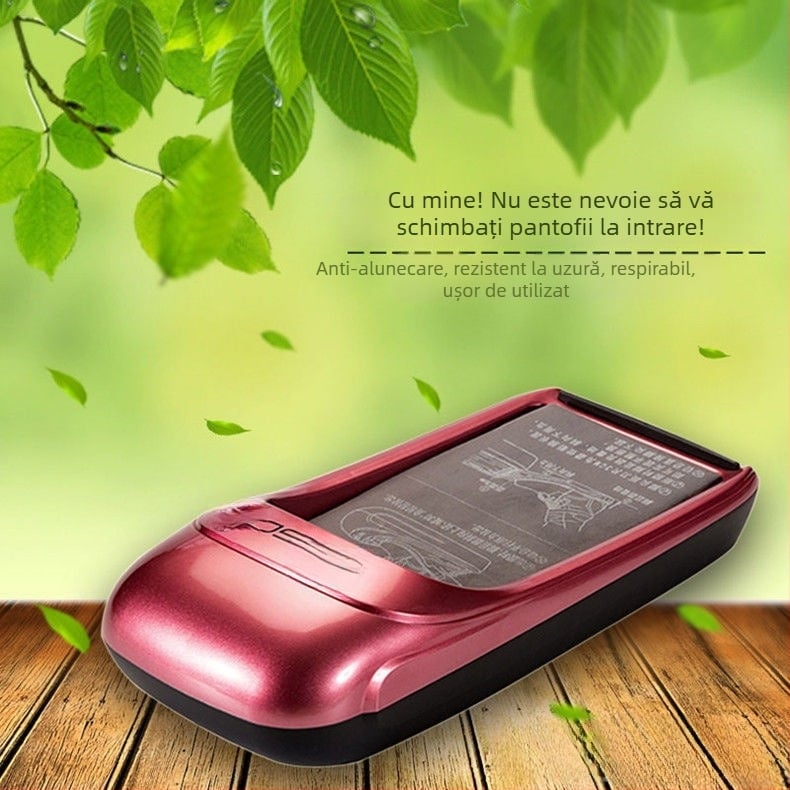 Mașină complet automată pentru acoperitoare de încălțăminte, impermeabilă, construcție din plastic, material biodegradabil