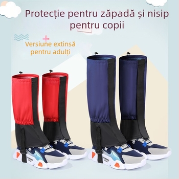Protecții pentru picioare pentru copii, iarnă în zăpadă și drumeții în aer liber, protecție împotriva zăpezii și nisipului, Material: Lemn; Stil: relaxare zilnică; Sezon: Primăvara