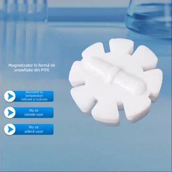 Amestecător magnetic cu design petală pentru cafea și ceai cu lapte – rotor automat și accesorii de amestecare