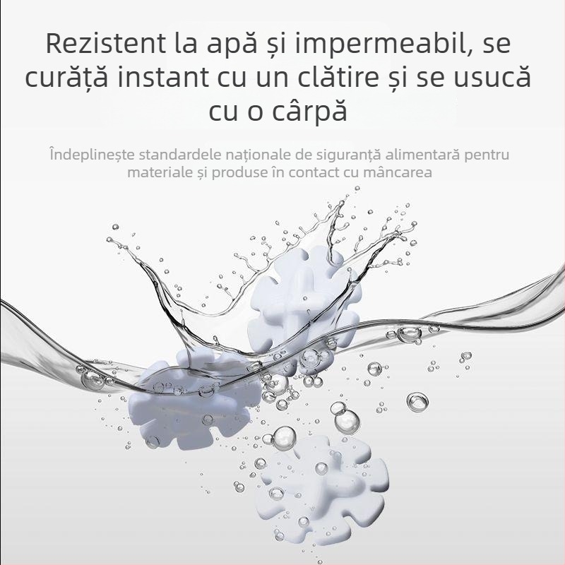 Amestecător magnetic cu design petală pentru cafea și ceai cu lapte – rotor automat și accesorii de amestecare