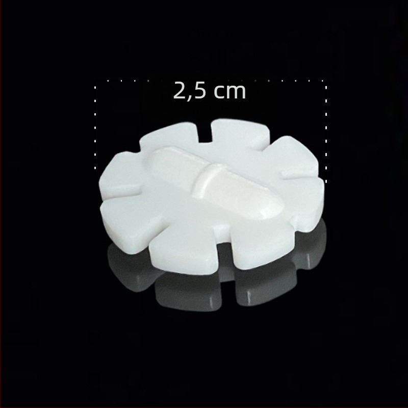 Amestecător magnetic cu design petală pentru cafea și ceai cu lapte – rotor automat și accesorii de amestecare