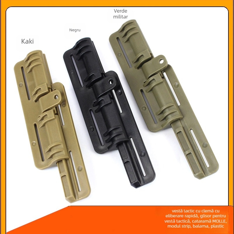 Vesta tactică cu cataramă din plastic, modul bandă MOLLE, model 65, rezistență la uzură, extensie