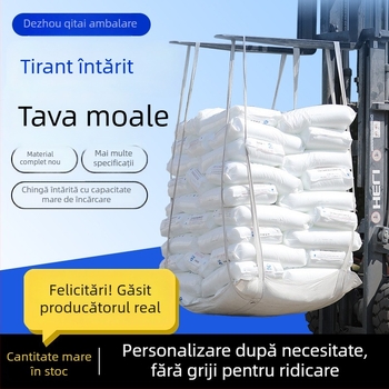 Palet moale cu patru puncte de ridicare și bază întărită pentru saci de containere