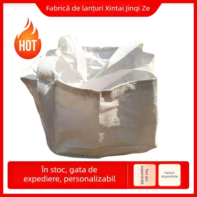 În stoc: saci jumbo de 1 tonă, paleți moi, sacuri de nămol groși, saci cu fund încrucișat
