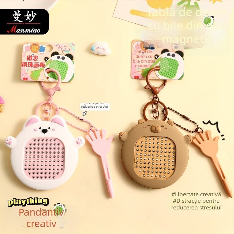 Breloc cu stil desen animat, material PVC+aliaj+plastic, ambalaj individual, brand Graceful