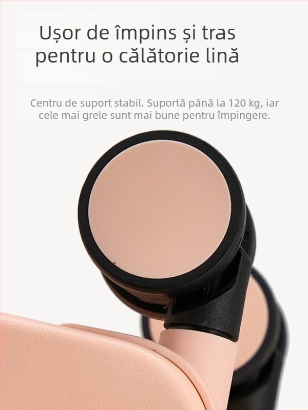 Valiză de călătorie – Unisex, Carcasă ABS+PC, Închidere cu fermoar, Încuietoare cu parolă, Roți universale