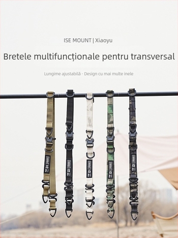 Lanyard exterior multifuncțional, reglabil și extensibil, curea crossbody de umăr | Brand ISE MOUNT