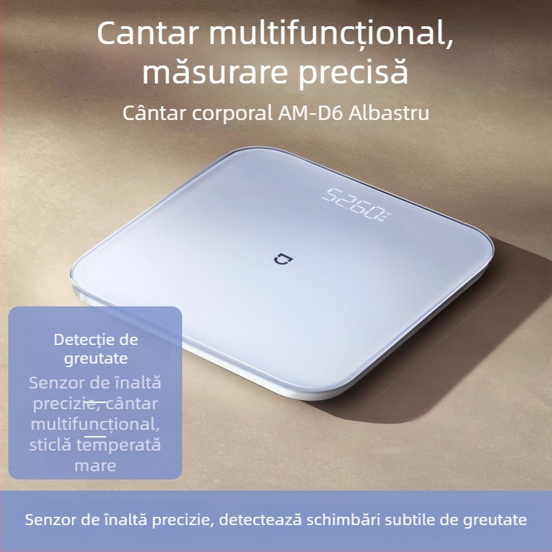 Benbo cântar pentru grăsime corporală — cântar digital inteligent, precis, pentru uz casnic, model 2026