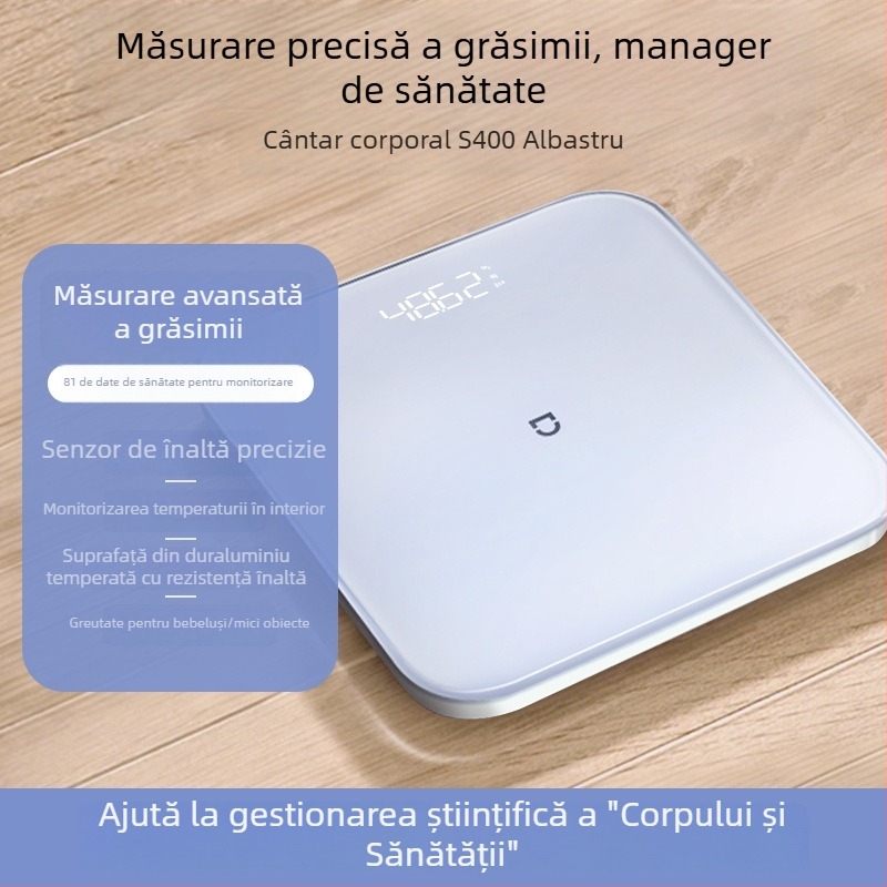 Benbo cântar pentru grăsime corporală — cântar digital inteligent, precis, pentru uz casnic, model 2026