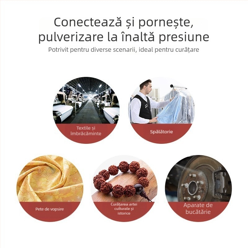 Red Arrow pistol electric de curățare pentru decontaminare și curățare sub presiune, destinat hainelor, încălțămintei și jucăriilor