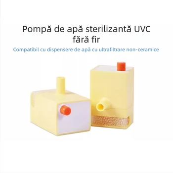 Catlink Dispenser de apă cu ultrafiltrare pentru pisici și animale de companie, purificator de apă universal cu pompă fără fir UVC – accesorii motor