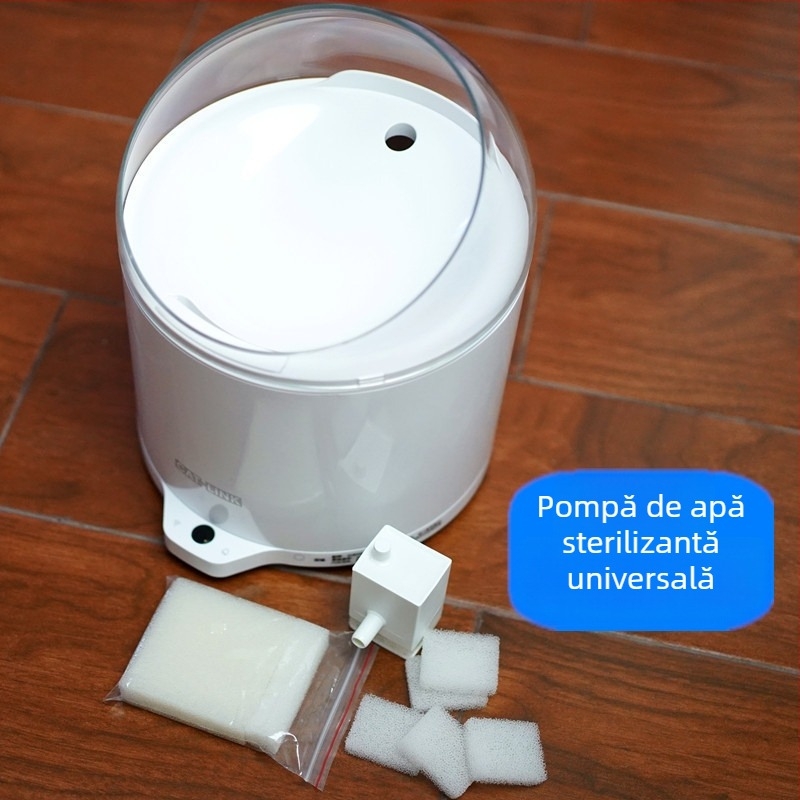 Catlink Dispenser de apă cu ultrafiltrare pentru pisici și animale de companie, purificator de apă universal cu pompă fără fir UVC – accesorii motor