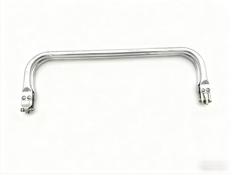 Clamă Haofa pentru țeavă din aluminiu – Design de tip Doctor, Material Fier, Accesorii bagaje, Primăvara 2025