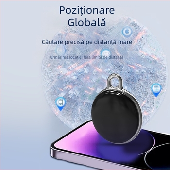 Localizator pentru animale F3 cu Bluetooth, carcasă ABS, 8 g, compatibil cu iOS