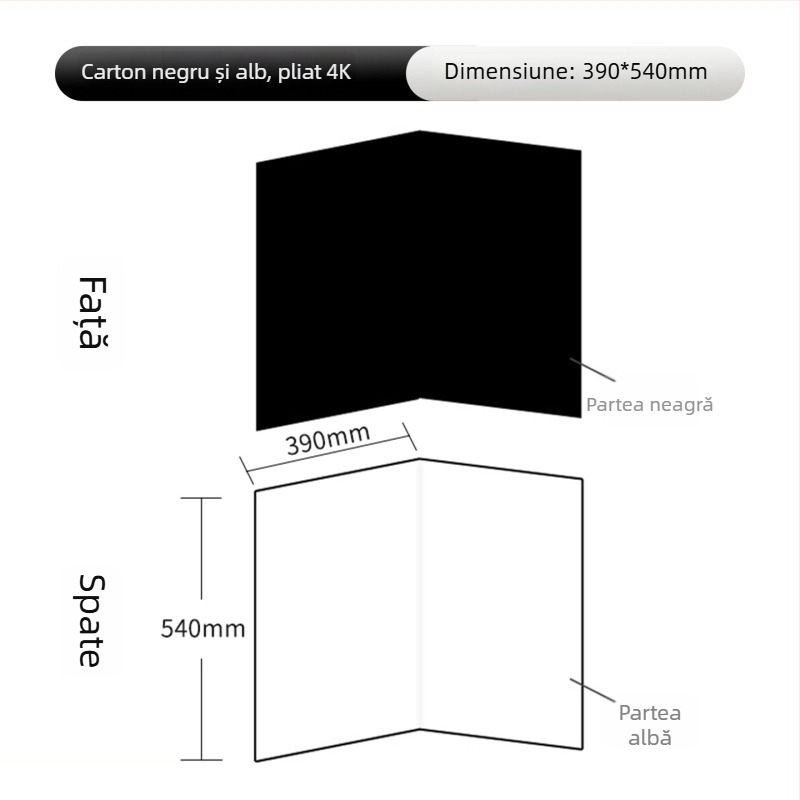 minofoto Echipament de reflexie pentru fotografie — placă de iluminare de completare, sarcină 2–5 kg, material: Altul