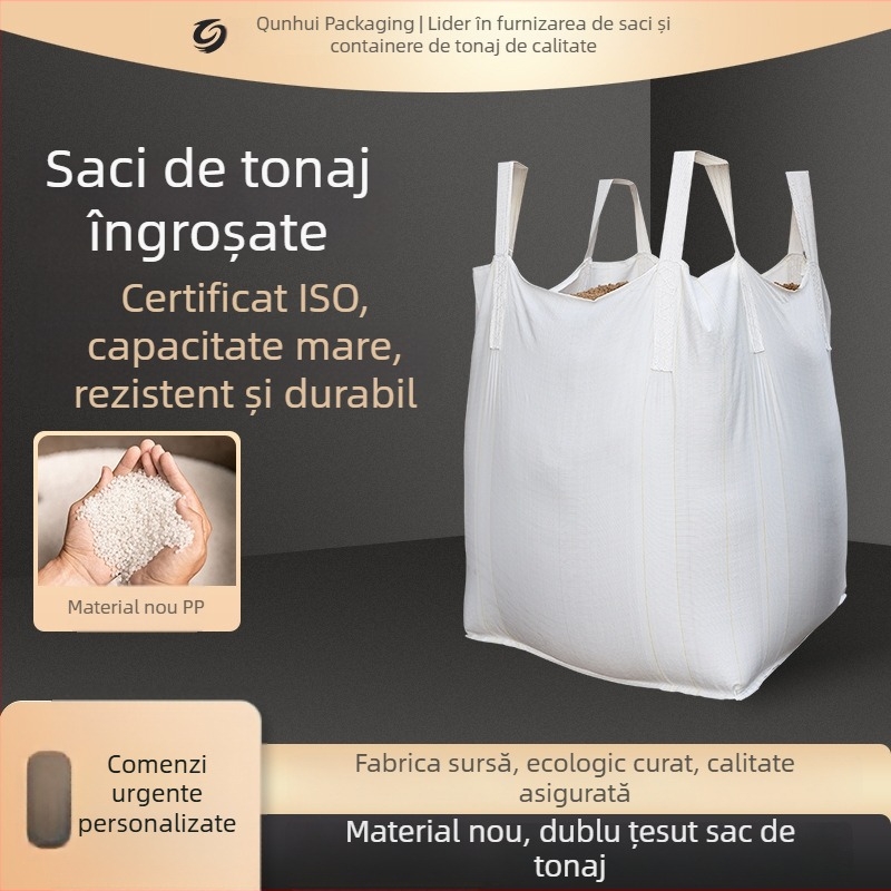 Geantă container pătrată, material PP, volum 1–2 tone, personalizabilă, rezistență la abraziune 60, protecție UV