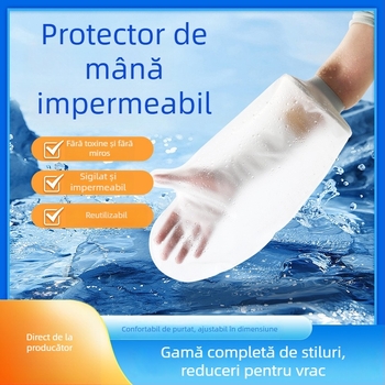 Husa impermeabilă de baie pentru gips – silicon și PVC, 200 g, pentru adulți și copii, potrivită pentru plajă, baie și duș