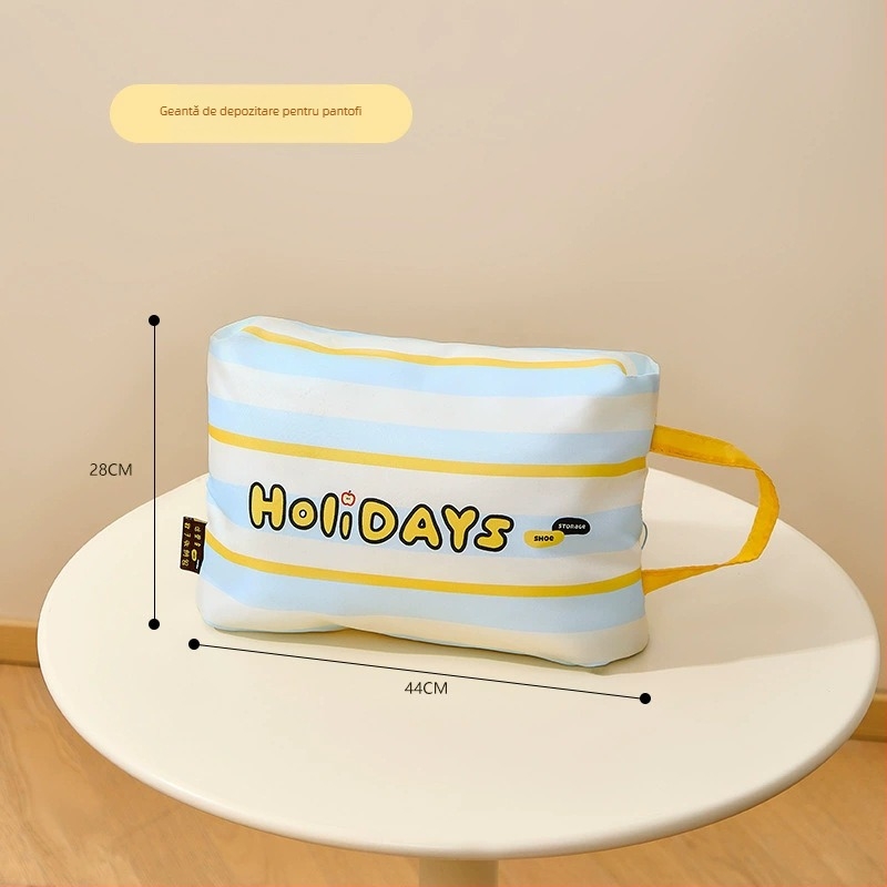 Set de pungile de depozitare pentru călătorii, cu design desen animat, pentru lenjerie și haine, material PP, set multipiese