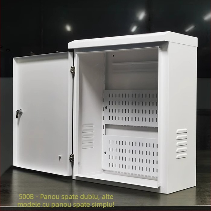 AN.S.BO Cutie de monitorizare a echipamentelor de rețea, cutie exterior impermeabilă pentru securitate și interfon, montaj pe stâlp