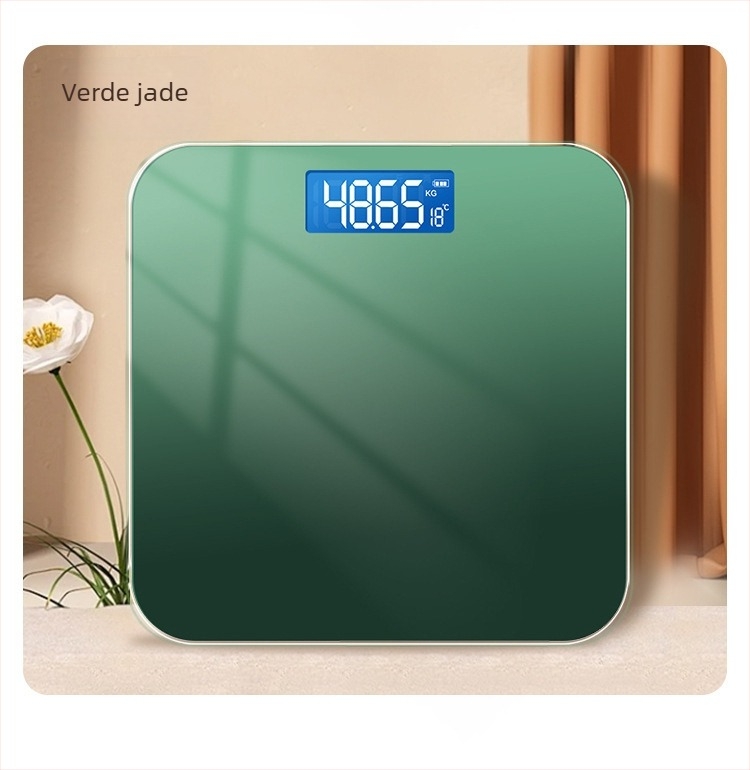 Cântar inteligent pentru masă corporală și grăsime, USB reîncărcabil, 180 kg capacitate, senzor de înaltă precizie, ecran HD LCD