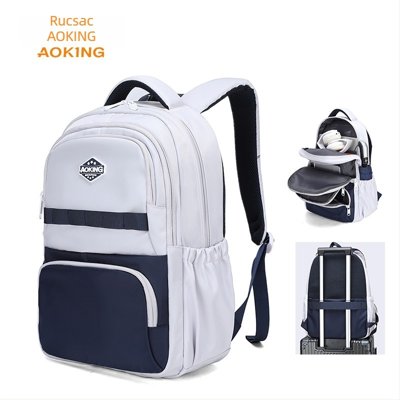Aowang Rucsac Casual pentru Exterior, Ușor pentru Călătorii și Școală, Rucsac Rezistent la Apă, Unisex