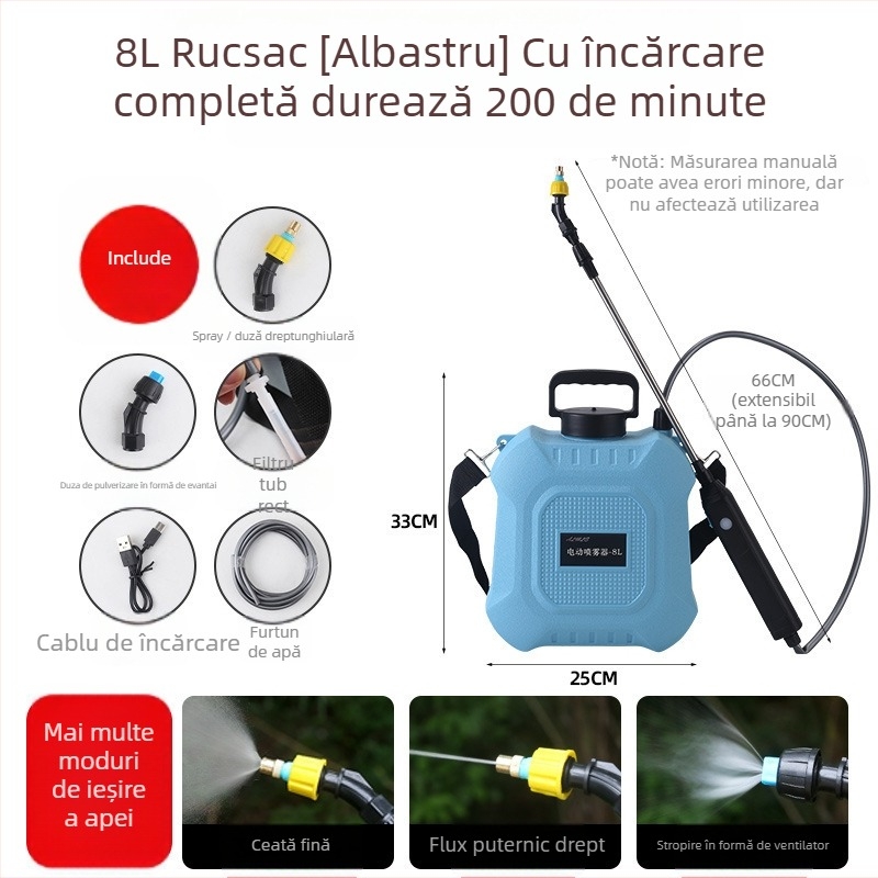ALMLS Pulverizator electric pentru grădină | Material: Altul | Tip: cană de apă / pulverizator | Potrivit pentru grădină de acasă