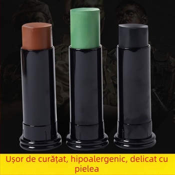 Chagall set de vopsea pentru corp camuflaj, trei nuanțe, 30 g, pentru pasionații de armată și camping în aer liber