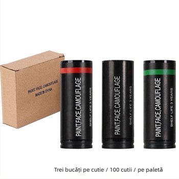 Qixi Ulei de Machiaj pentru Corp și Față – ceară, vaselină și ulei alb; set de 3 bucăți; pentru utilizare în aer liber