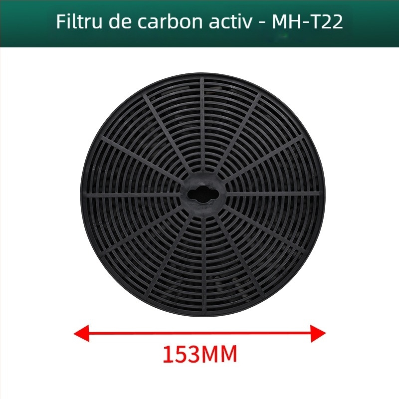 Manhe Filtru cu carbon activ pentru hota de bucătărie, circulație internă, montaj pe suprafață, model Activated carbon