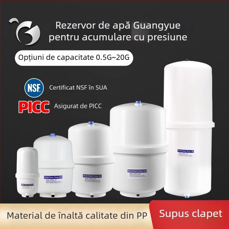 Light Leap Accesorii pentru rezervorul de stocare al purificatorului de apă – Etanșe, Anti-scurgere, Model 0.5-20G