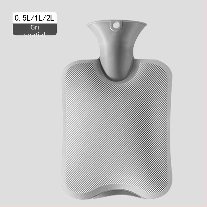 Sac de apă plușat cu PVC dens, umplut cu apă, 300 g, pentru încălzirea mâinilor și picioarelor, încălzire în pat, încălzire menstruală