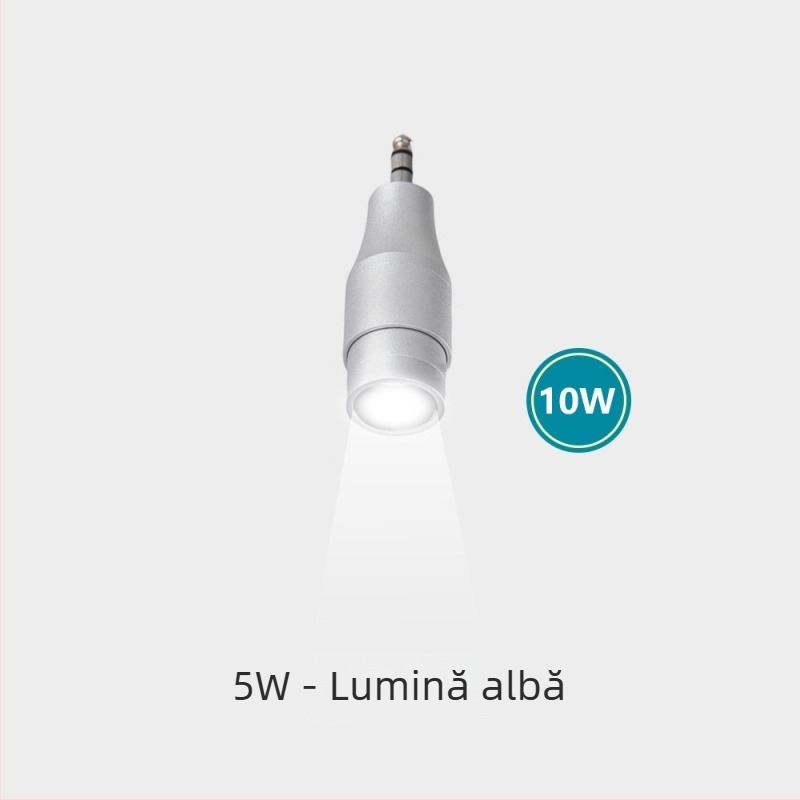 Suport lampă UV pentru gene și gel de unghii, rază de spot reglabilă, 5V, 1A, carcasă din aluminiu, JLONLI, model 009 serie