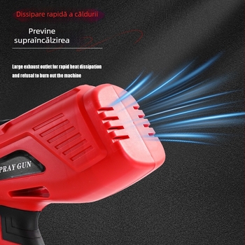 Pistol electric pentru vopsit uz casnic - baterie litiu reîncărcabilă, 220V, aplicație universală, marca Brother si