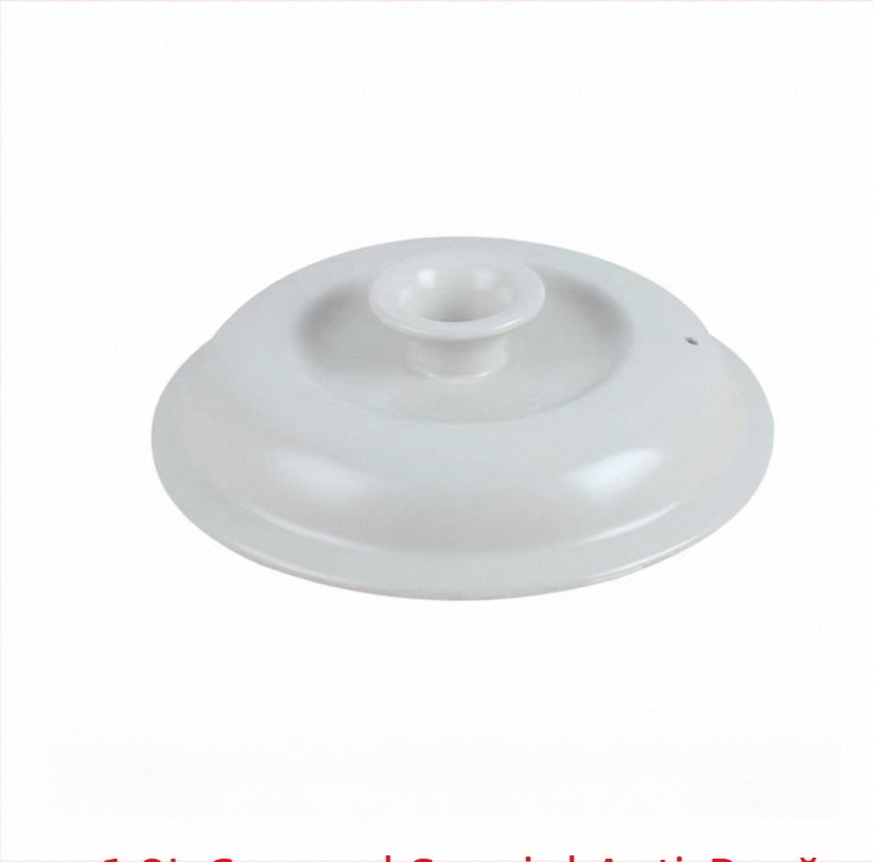 Accesorii pentru oală electrică: capac ceramic și inserție interioară, compatibile cu oala Changhong, pentru ghiveci, supe și terci