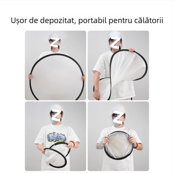 Panou fotografic pentru lumină difuză — pliabil, portabil, din aliaj de magneziu, panou difuzor, suport de studio