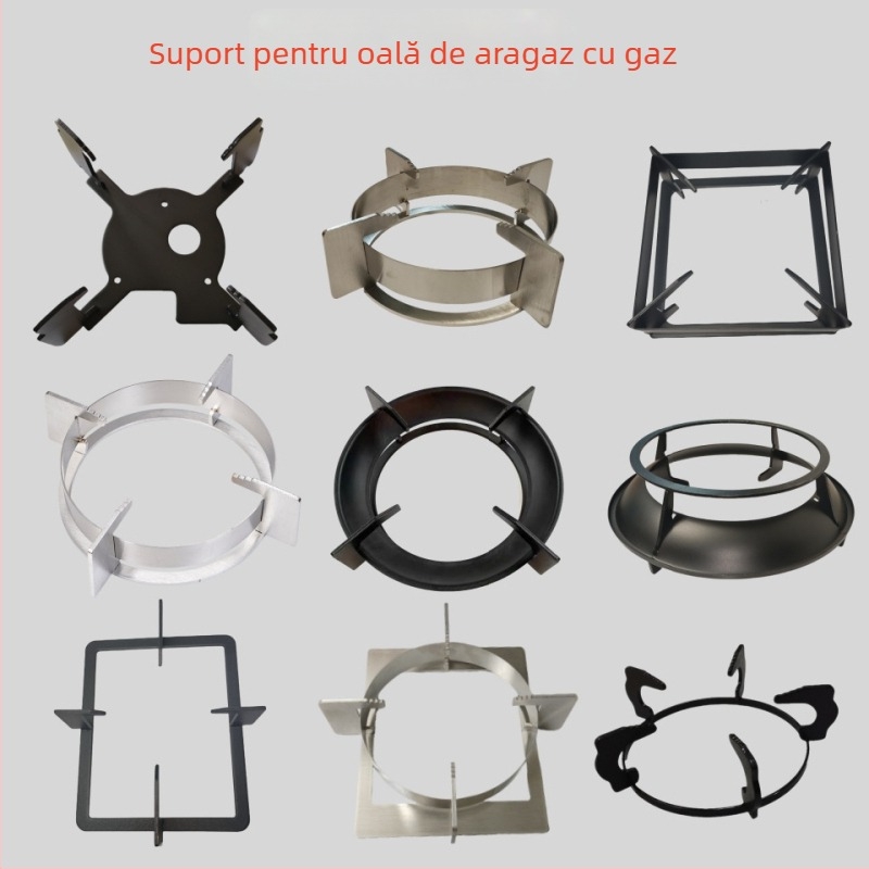 Suport pentru oale de aragaz - raft antiderapant, accesoriu pentru ținerea vaselor, model: Gas stove pot holder