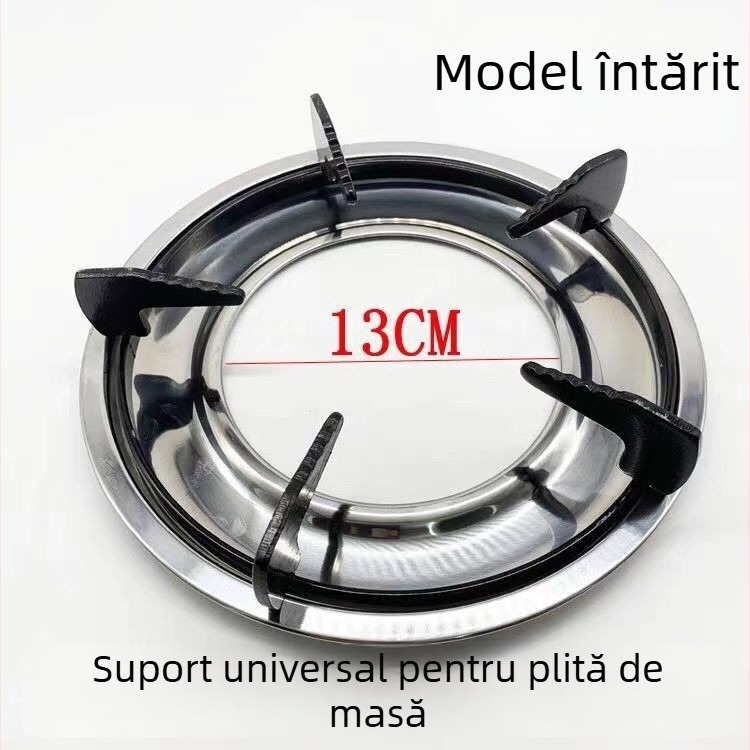 Suport circular pentru aragaz cu gaz, universal, antiderapant, suport pentru oală de lapte