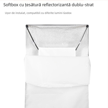Softbox pentru iluminare de studio — Shenniu, țesătură de lumină moale, model: Altul