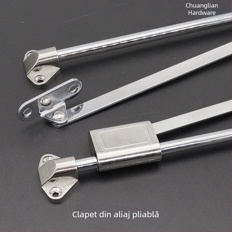 Știft de ușă pentru dulap, 6 inch, aliaj pliat, cu suport de poziționare