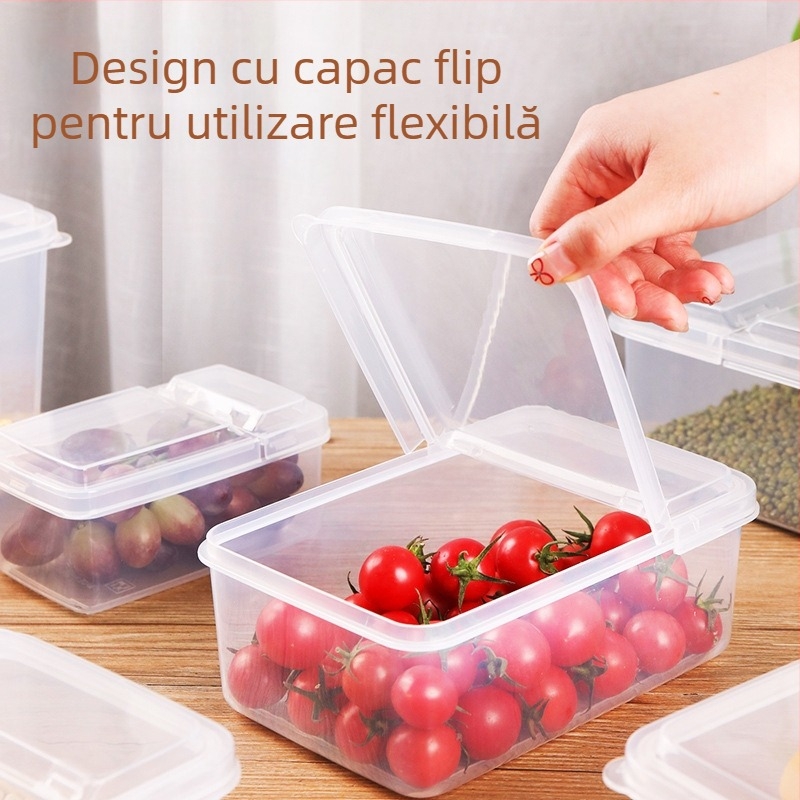 Winter Cutie pentru alimente cu capac flip, din plastic, origine Wenzhou