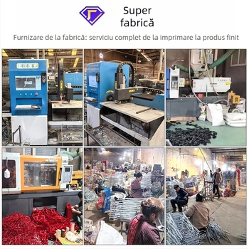 Căruț de cumpărături pliabil cu două roți, cadru din fier, capacitate 30 kg