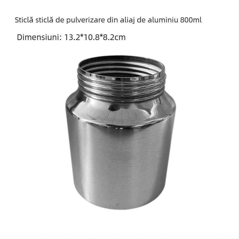 Pistol de pulverizare fără fir, alimentat cu baterie litiu, design cu împărțire, corp din aliaj de aluminiu/plastic, pentru vopsire și tâmplărie