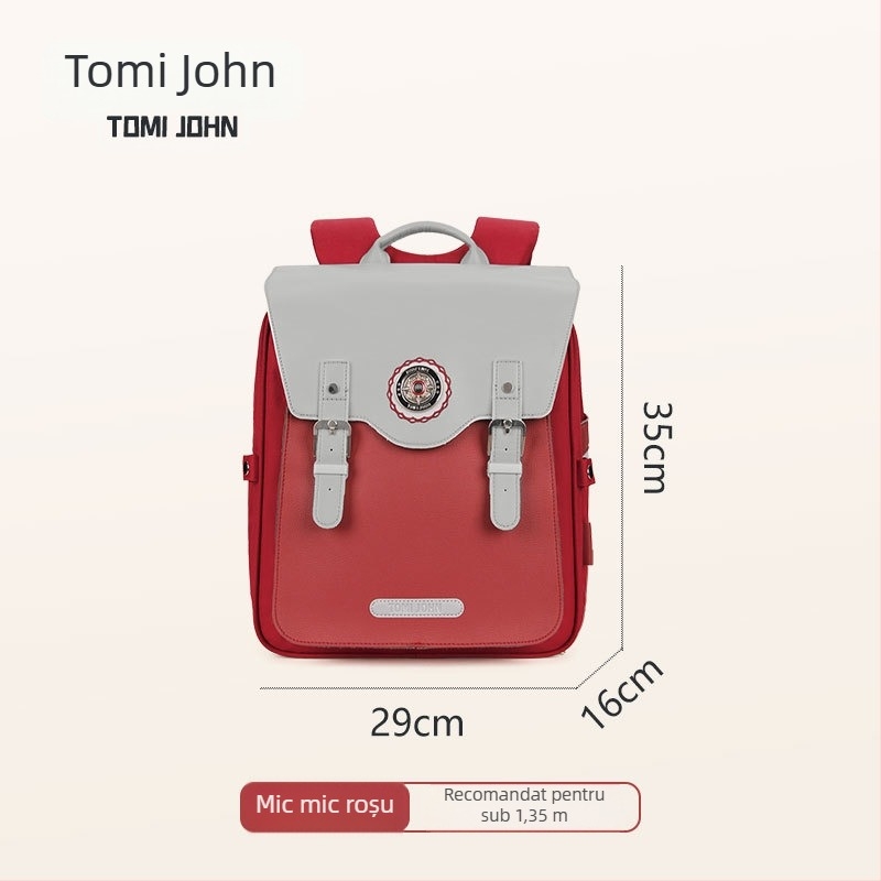 Ghiozdan pentru școala primară - Nailon, Impermeabil, Respirabil, Închidere cu șnur, Compartiment pentru documente
